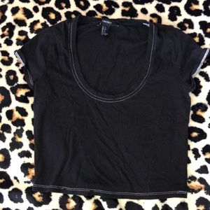 Round Neck Crop Top